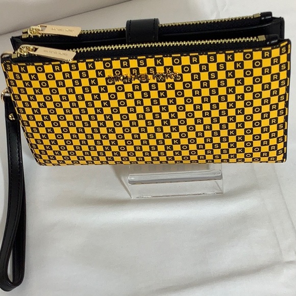 NWT Michael Kors Double Zip Wallet - Picture 1 of 4
